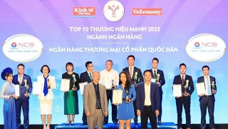 NCB đạt Top 10 “Thương hiệu mạnh - ngành Ngân hàng 2022”