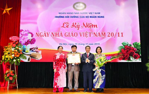 Trường Bồi dưỡng cán bộ Ngân Hàng: Kỷ niệm ngày Nhà giáo Việt Nam