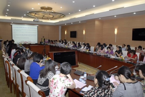 Công đoàn Cơ quan NHNN Trung ương tập huấn công tác nữ công cơ sở