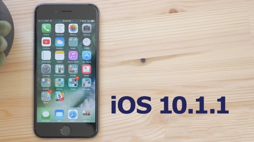 Apple cấp tốc ra mắt bản vá lỗi iOS 10.1.1