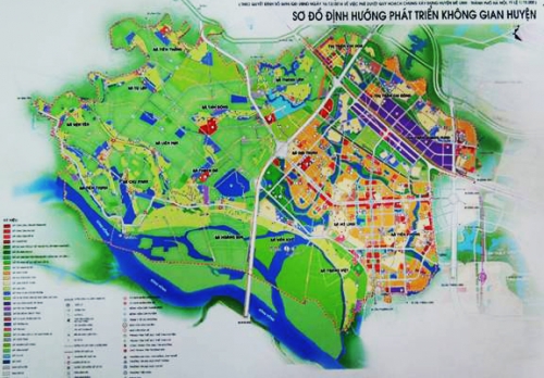 Hà Nội phê duyệt quy hoạch chung Thị trấn Kim Hoa đến năm 2030