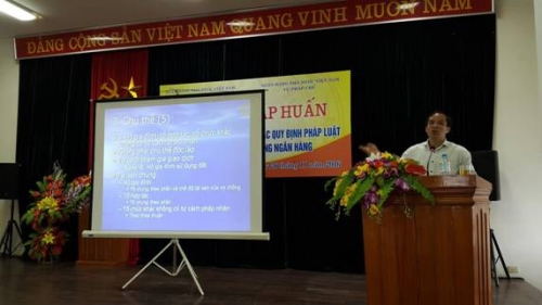 Tập huấn triển khai BLDS năm 2015 và các quy định liên quan đến hoạt động NH