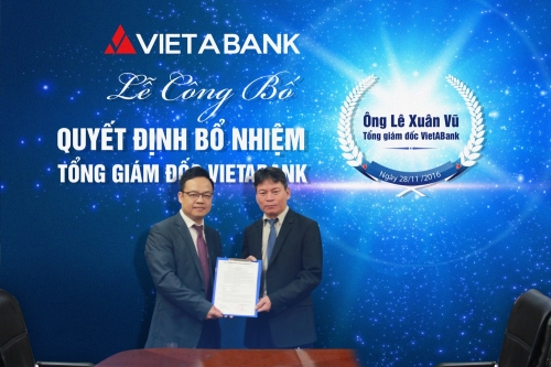 Chính thức bổ nhiệm Tổng giám đốc VietABank