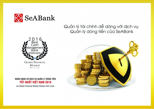 SeABank đạt giải Quản lý dòng tiền năm 2016