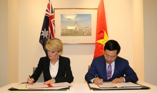 Australia, Việt Nam ký bản Kế hoạch Hành động