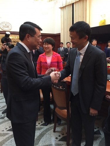 Tập đoàn Alibaba mong muốn hỗ trợ Việt Nam đẩy mạnh phát triển TMĐT