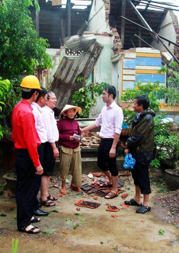 Bình Định:​ Các TCTD trên địa bàn tỉnh tham gia hỗ trợ đồng bào vùng bão lũ