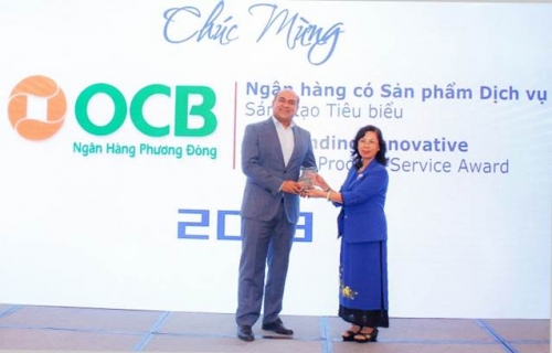 OCB đạt giải Ngân hàng tiêu biểu Việt Nam 2018