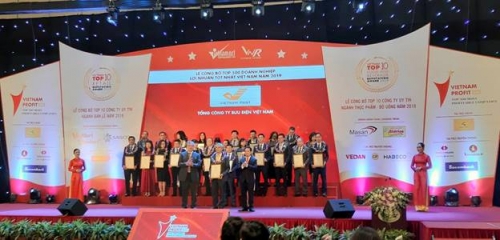 Vinh danh Top 500 DN lợi nhuận tốt nhất Việt Nam năm 2019