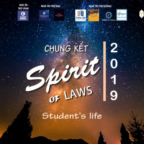 Chung kết cuộc thi "SPIRIT OF LAWS 2019" sắp diễn ra