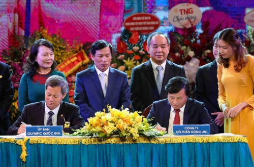Động Lực ký hợp đồng tài trợ cho thể thao Việt Nam