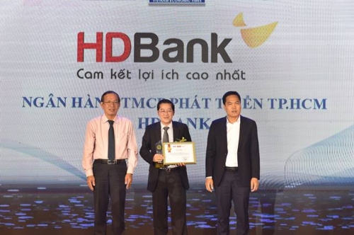 HDBank tiếp tục đượ vinh danh giải Ngân hàng tài trợ tín dụng xanh tốt nhất
