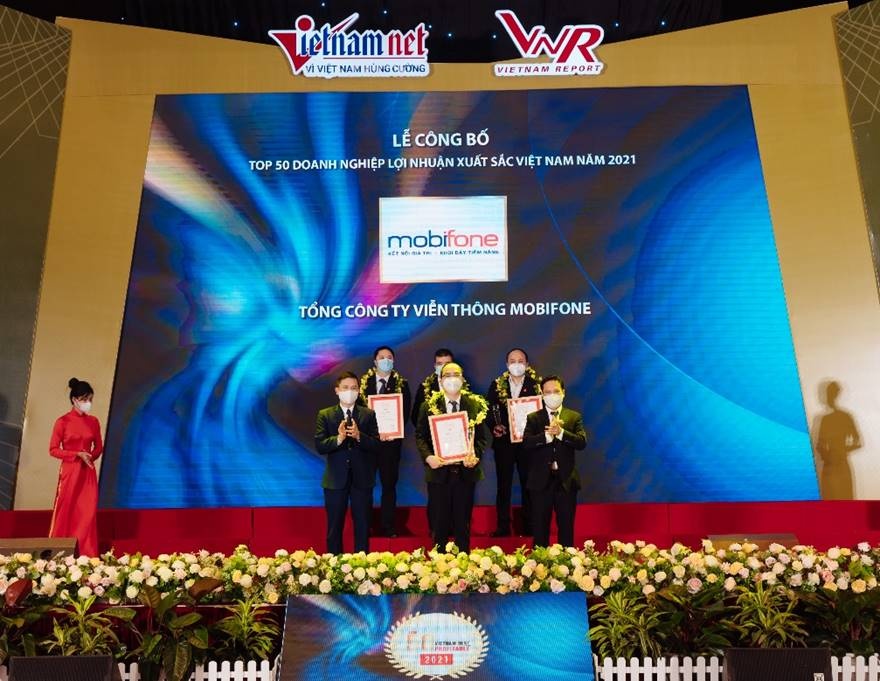 mobifone duoc binh chon top 500 doanh nghiep co loi nhuan tot nhat nam 2021