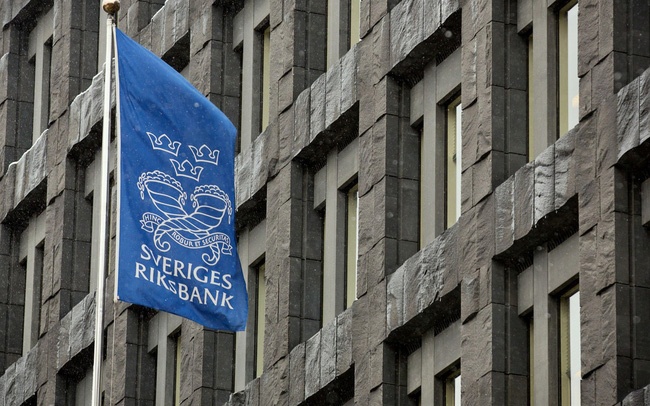 Ngân hàng trung ương Thụy Điển có thể tăng lãi suất tới 75 điểm