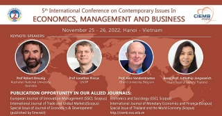 Sắp diễn ra Hội thảo Khoa học “Các vấn đề đương đại trong Kinh tế, Quản trị và Kinh doanh”
