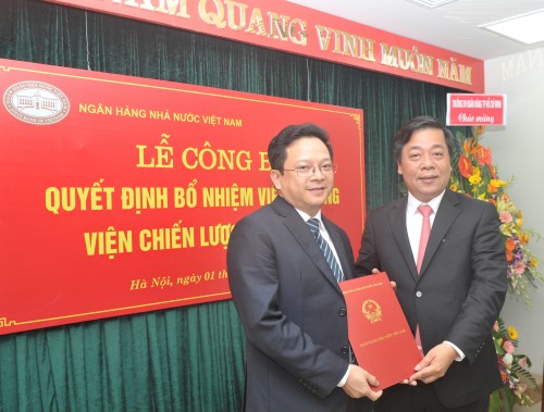 Ông Nguyễn Đức Hiển được bổ nhiệm giữ chức Viện trưởng Viện Chiến lược Ngân hàng (NHNN)