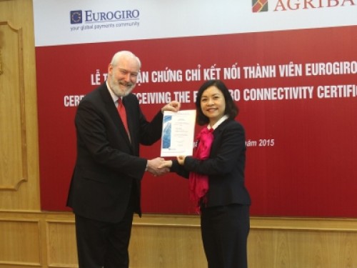 Agribank tham gia mạng lưới chuyển tiền kiều hối Eurogiro