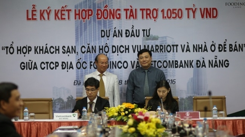 Vietcombank tài trợ hơn 1000 tỷ đồng cho Dự án Marriott