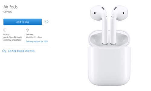 Tai nghe AirPods của Apple chính thức lên kệ sau tin đồn trì hoãn