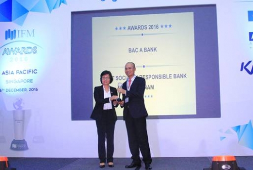 BAC A BANK được vinh danh vì những đóng góp cho an sinh xã hội
