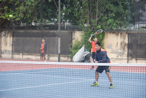 Công đoàn NHNN Trung ương: Thi đấu giao lưu tổng kết hoạt động CLB tennis