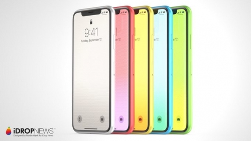 Hình dung về iPhone X phiên bản nhiều màu, giá rẻ