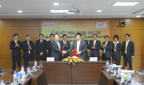 Agribank và VNPost ký kết thỏa thuận hợp tác