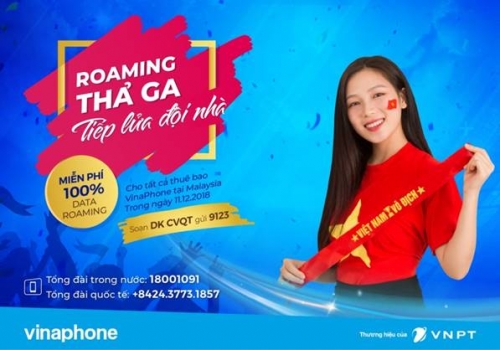 Vinaphone tuyên bố thưởng 1 tỷ đồng cho đội tuyển Việt Nam