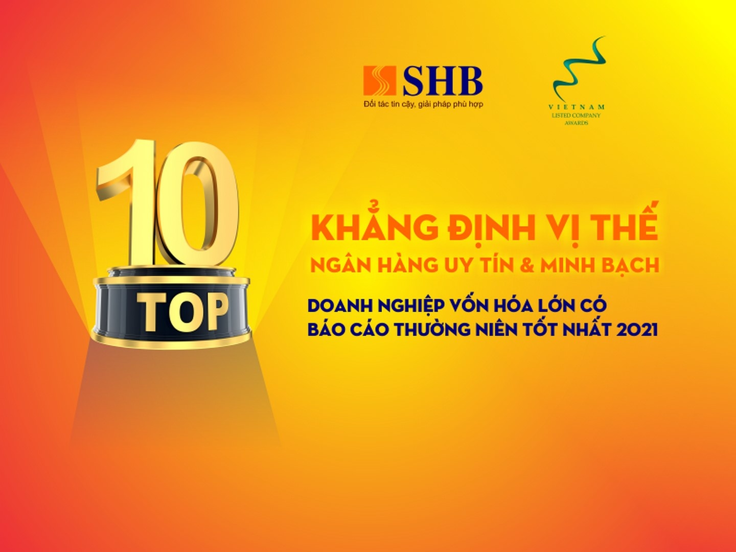 shb giu vung phong do top 10 doanh nghiep von hoa lon co bao cao thuong nien tot nhat