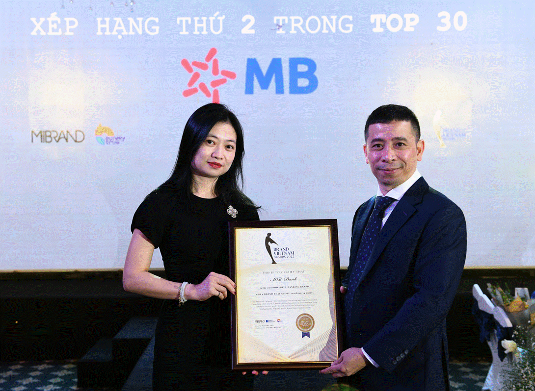 Brand Vietnam Awards 2022 tôn vinh các thương hiệu mạnh trong ngành tài chính - ngân hàng