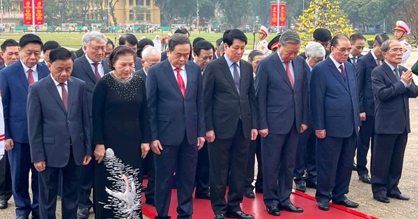 Lãnh đạo Đảng, Nhà nước vào Lăng viếng Chủ tịch Hồ Chí Minh