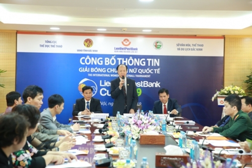 LienVietPostBank tài trợ chính Giải bóng chuyền quốc tế tại Bắc Ninh