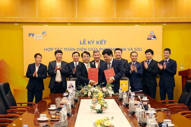 PVcomBank trở thành đối tác toàn diện, cung cấp sản phẩm dịch vụ tài chính cho SJG pvcombank tro thanh doi tac toan dien cung cap san pham dich vu tai chinh cho sjg