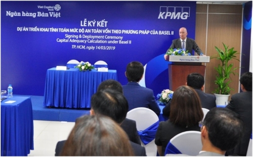 Ngân hàng Bản Việt hợp tác KPMG làm Basel II