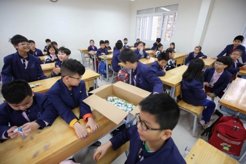 Sữa học đường ở Hà Nội: Lan tỏa niềm tin