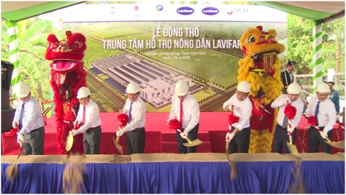 Xây dựng Trung tâm Hỗ trợ nông dân lớn nhất tại Trà Vinh