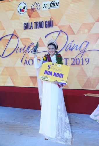 Nhân viên HDBank đạt giải hoa khôi “Duyên dáng áo dài Việt 2019”