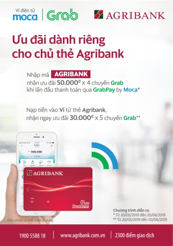 Chủ thẻ Agribank tiếp tục hưởng nhiều ưu đãi hấp dẫn