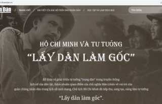 Trang thông tin đặc biệt về Chủ tịch Hồ Chí Minh và tư tưởng 
