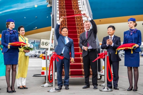 Vietnam Airlines khai thác các chuyến bay đi và đến Nga tại sân bay Sheremetyevo