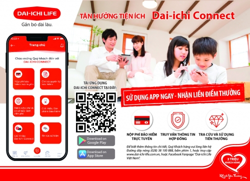 Dai-ichi Life Việt Nam ra mắt ứng dụng Dai-ichi Connect