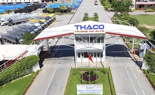 Đầu tư kết cấu hạ tầng khu công nghiệp Thaco - Thái Bình