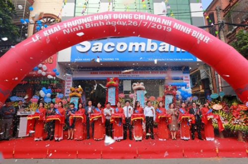 Sacombank khai trương chi nhánh tại Ninh Bình