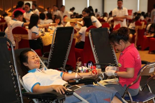 235 đơn vị máu được huy động trong ngày hội hiến máu của Eurowindow