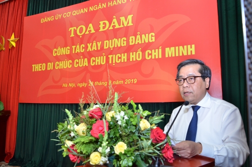 Công tác xây dựng Đảng theo Di chúc của Chủ tịch Hồ Chí Minh