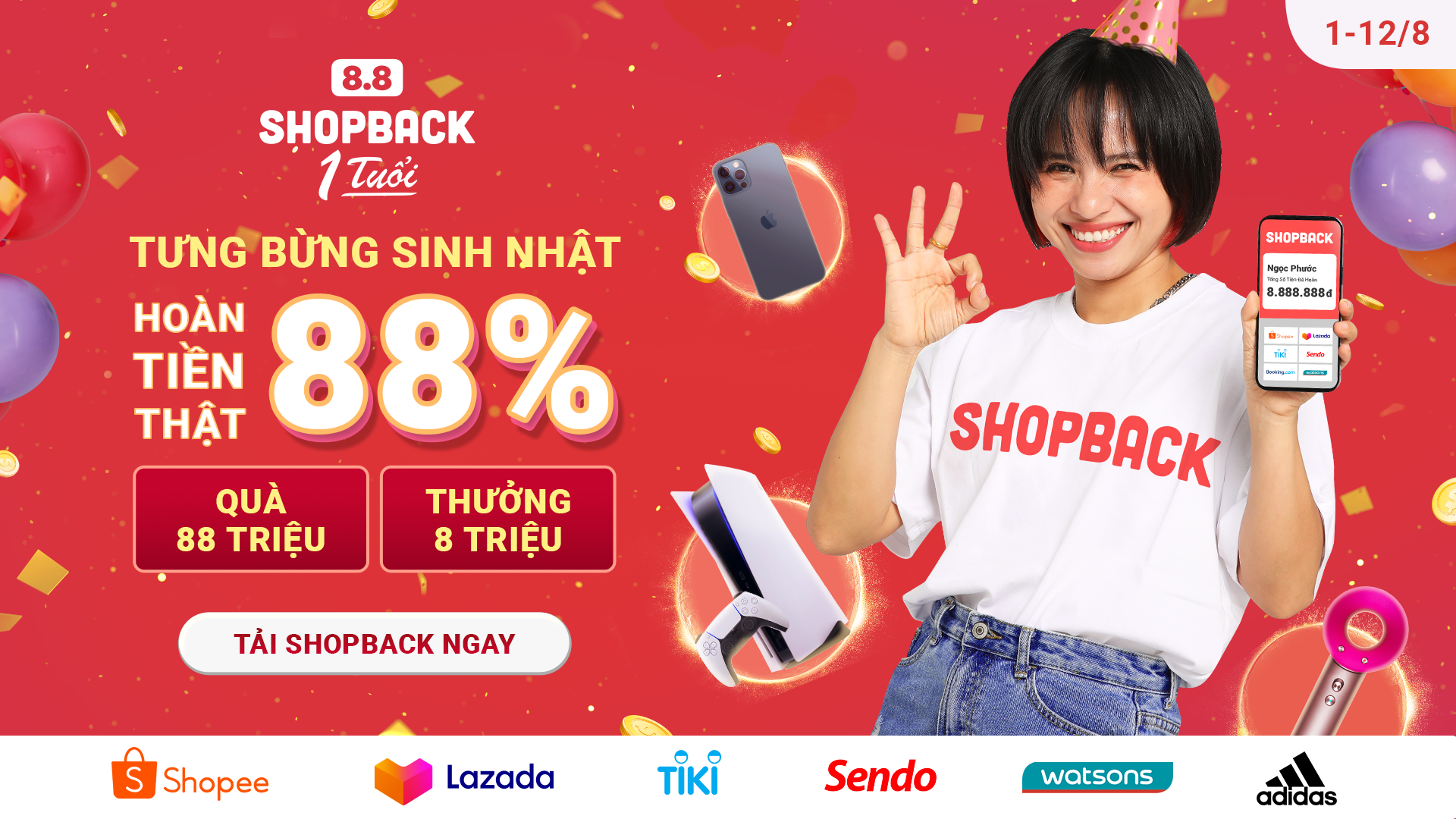 ShopBack kỷ niệm một năm có mặt tại Việt Nam