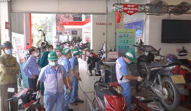 ha noi de xuat phuong an kiem dinh va thu phi khi thai xe may