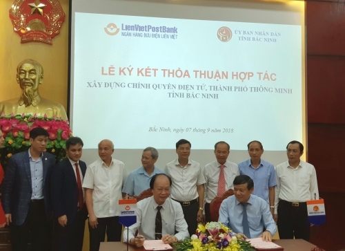 LienVietPostBank hợp tác xây dựng chính quyền điện tử, thành phố thông minh tại Bắc Ninh