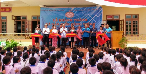 Công đoàn Ngân hàng Việt Nam khánh thành và bàn giao Điểm Trường Suối Lềnh