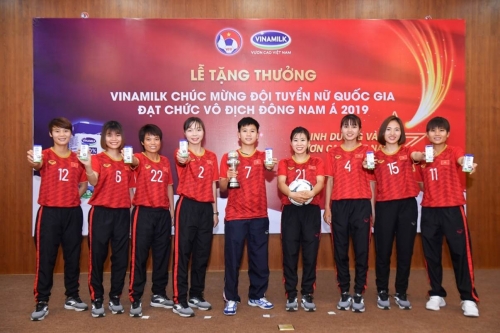 Dinh dưỡng vàng cho đội tuyển bóng đá nữ quốc gia